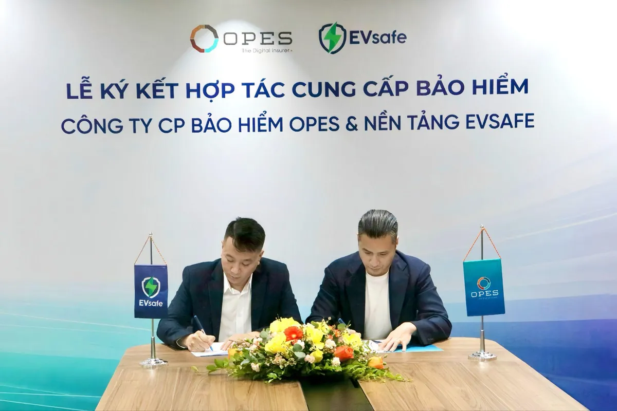 EVsafe ký kết hợp tác ra mắt gói bảo hiểm EVshield,  kiến tạo hạ tầng sạc an toàn cho xe điện Việt - Ảnh 1.