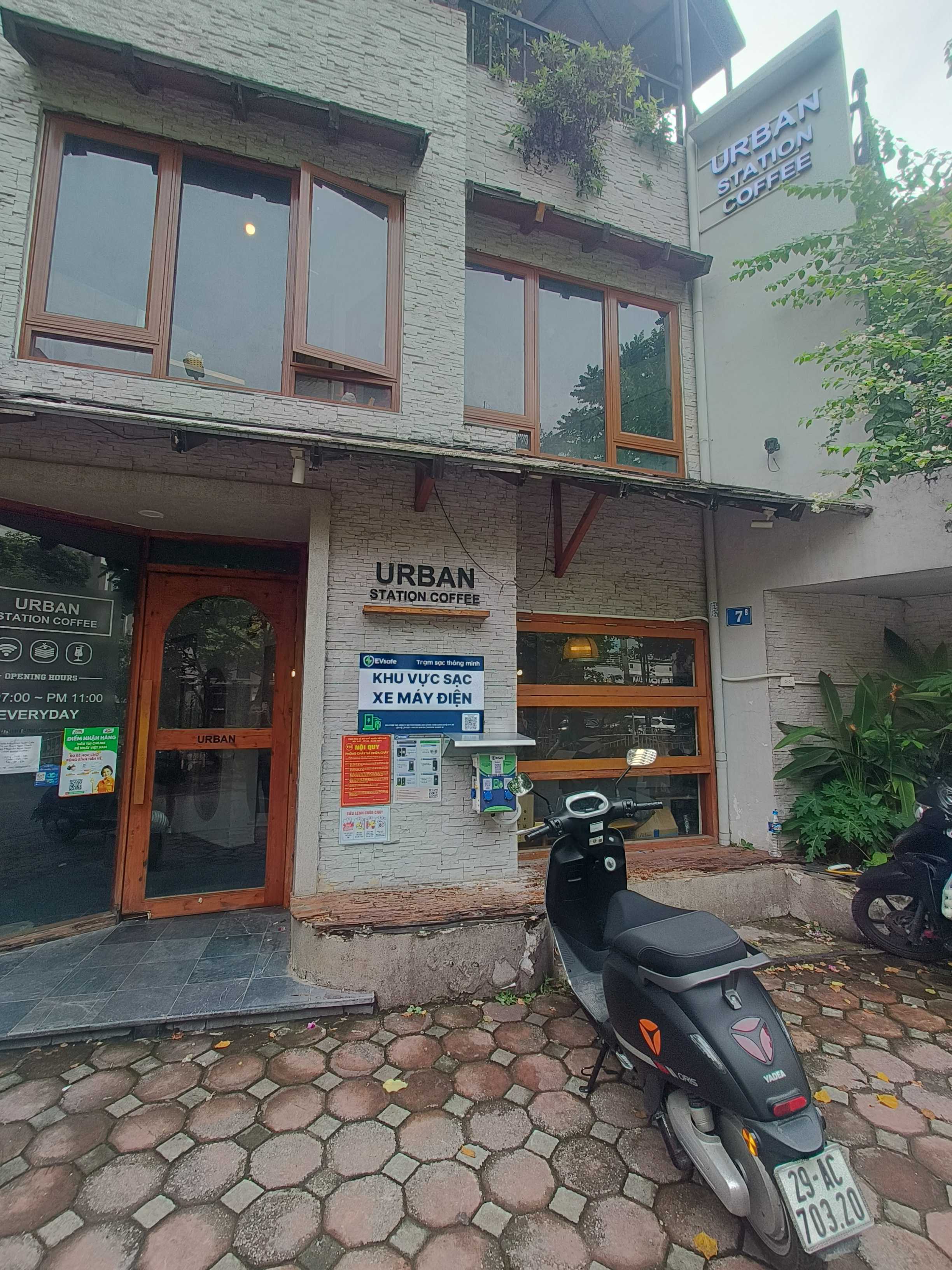 Trạm sạc Urban Station Coffee