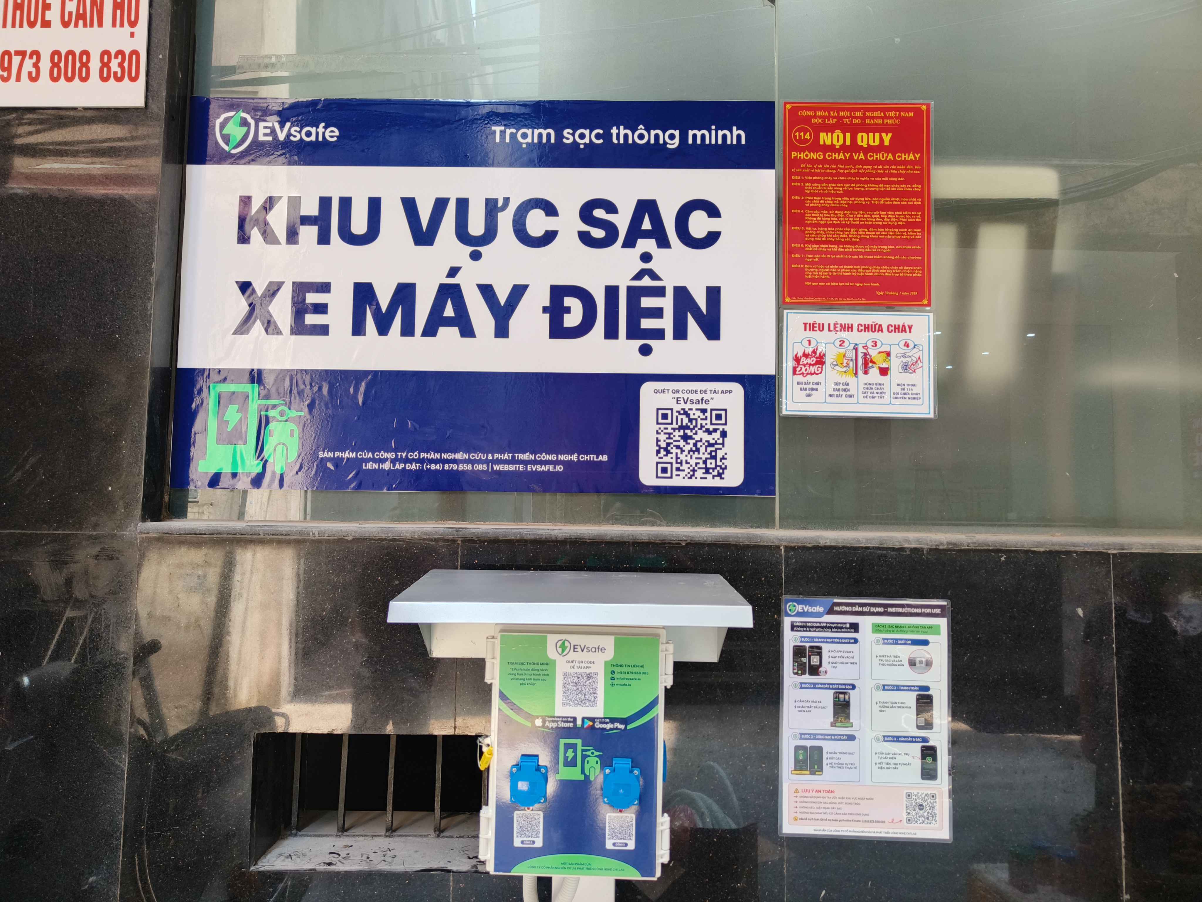Trạm sạc Chung cư Mini Lê Anh Tuấn