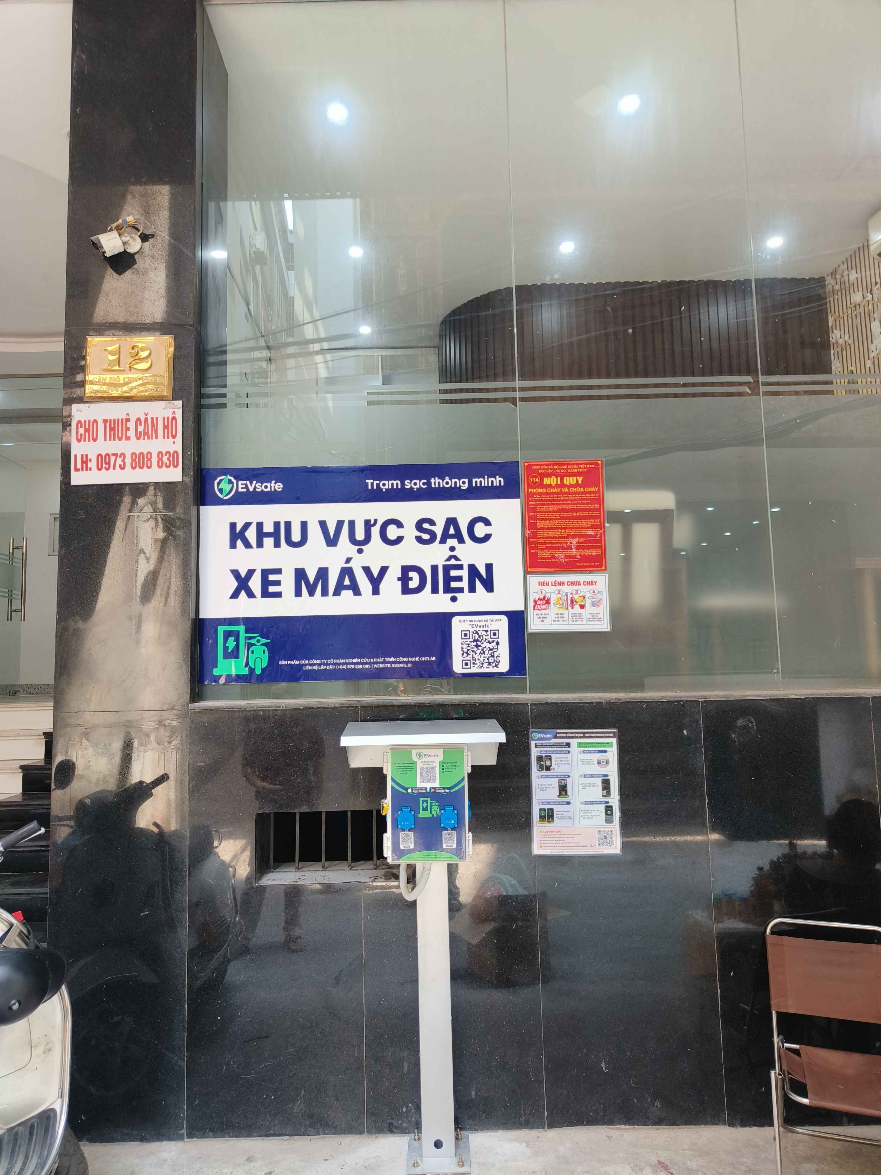 Trạm sạc Chung cư Mini Lê Anh Tuấn