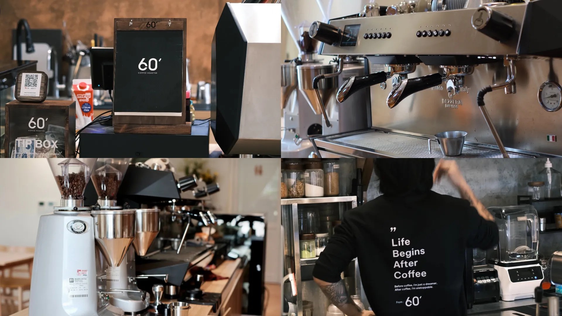 Ảnh: 60' Coffee Roaster cung cấp cho EVsafe