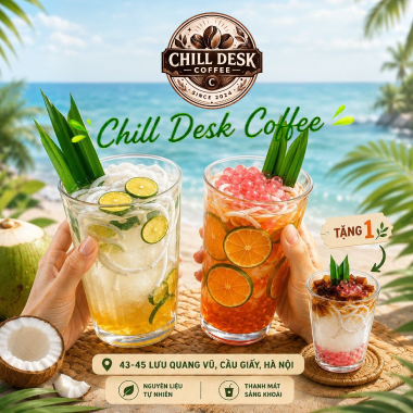 Ảnh: Chill Desk Coffee cung cấp cho EVsafe