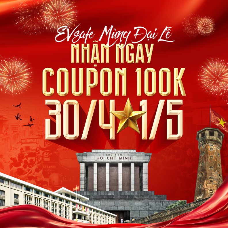 🎉 MỪNG ĐẠI LỄ 30/4 - NHẬN COUPON 100K, RỦ BẠN BÈ CÙNG VI VU!
