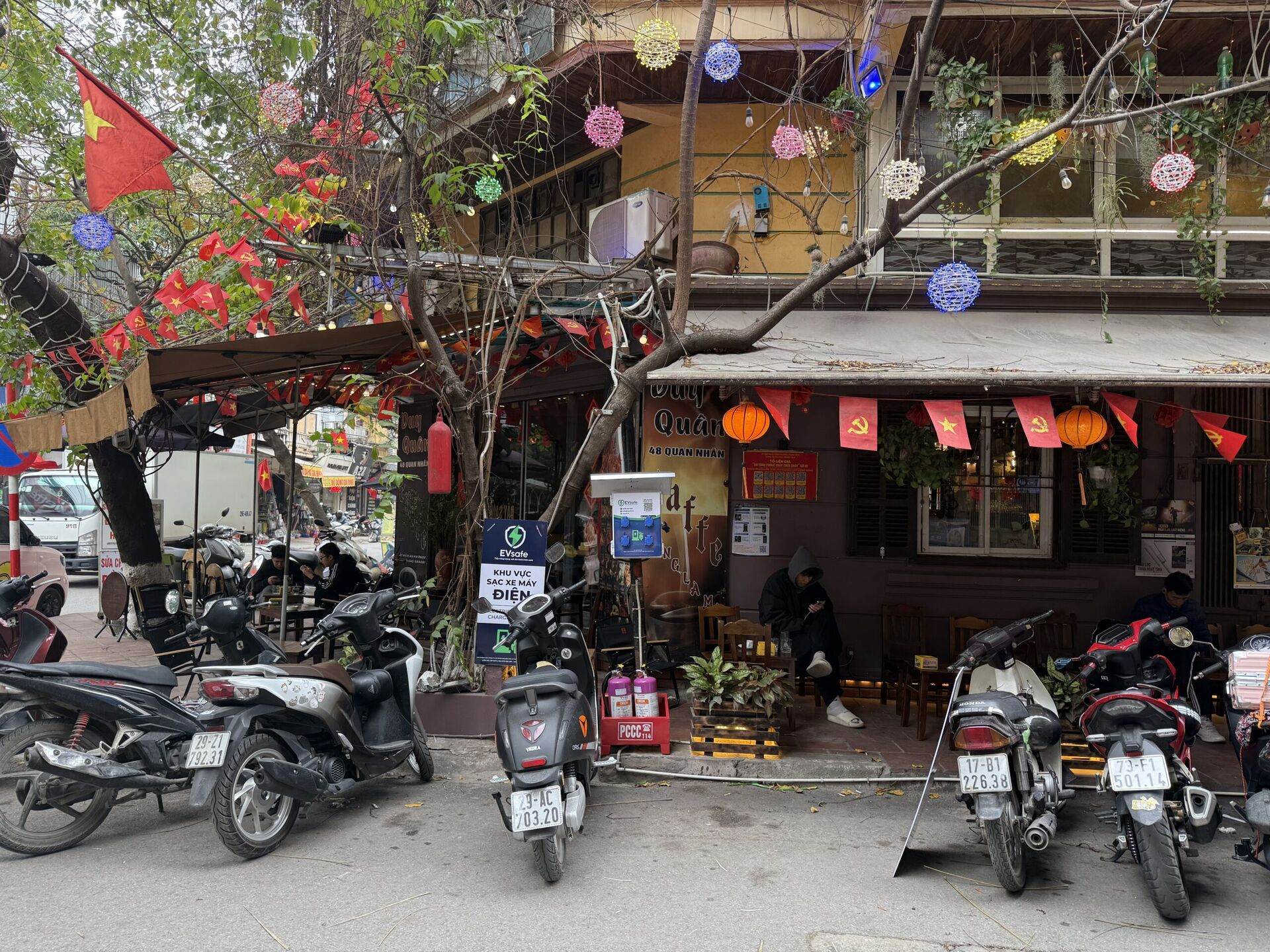 Dự án trạm sạc xe điện 48 Quan Nhân, Thanh Xuân, Hà Nội