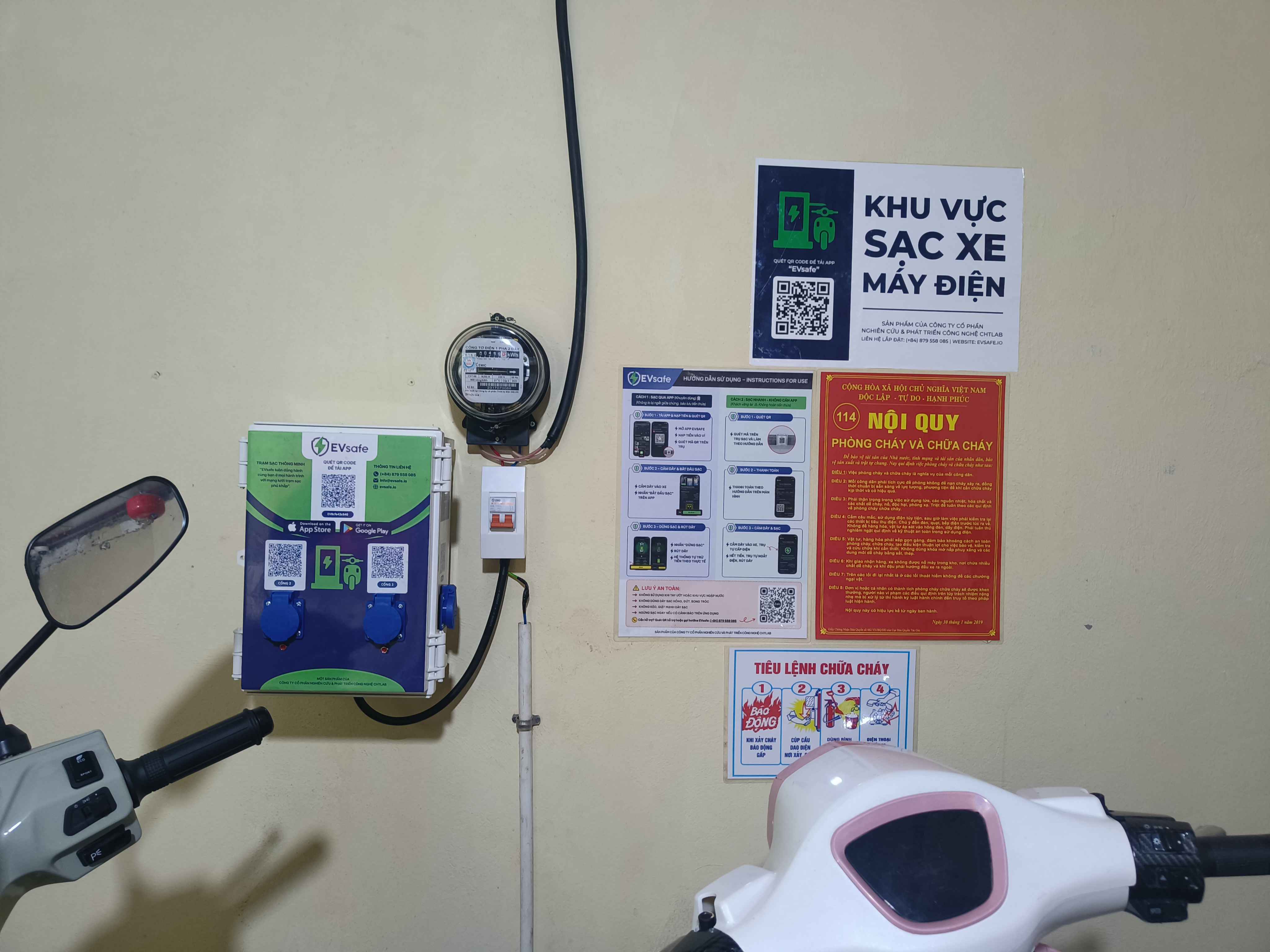 Trạm sạc Chung cư Mini Nguyễn Viết Tuân