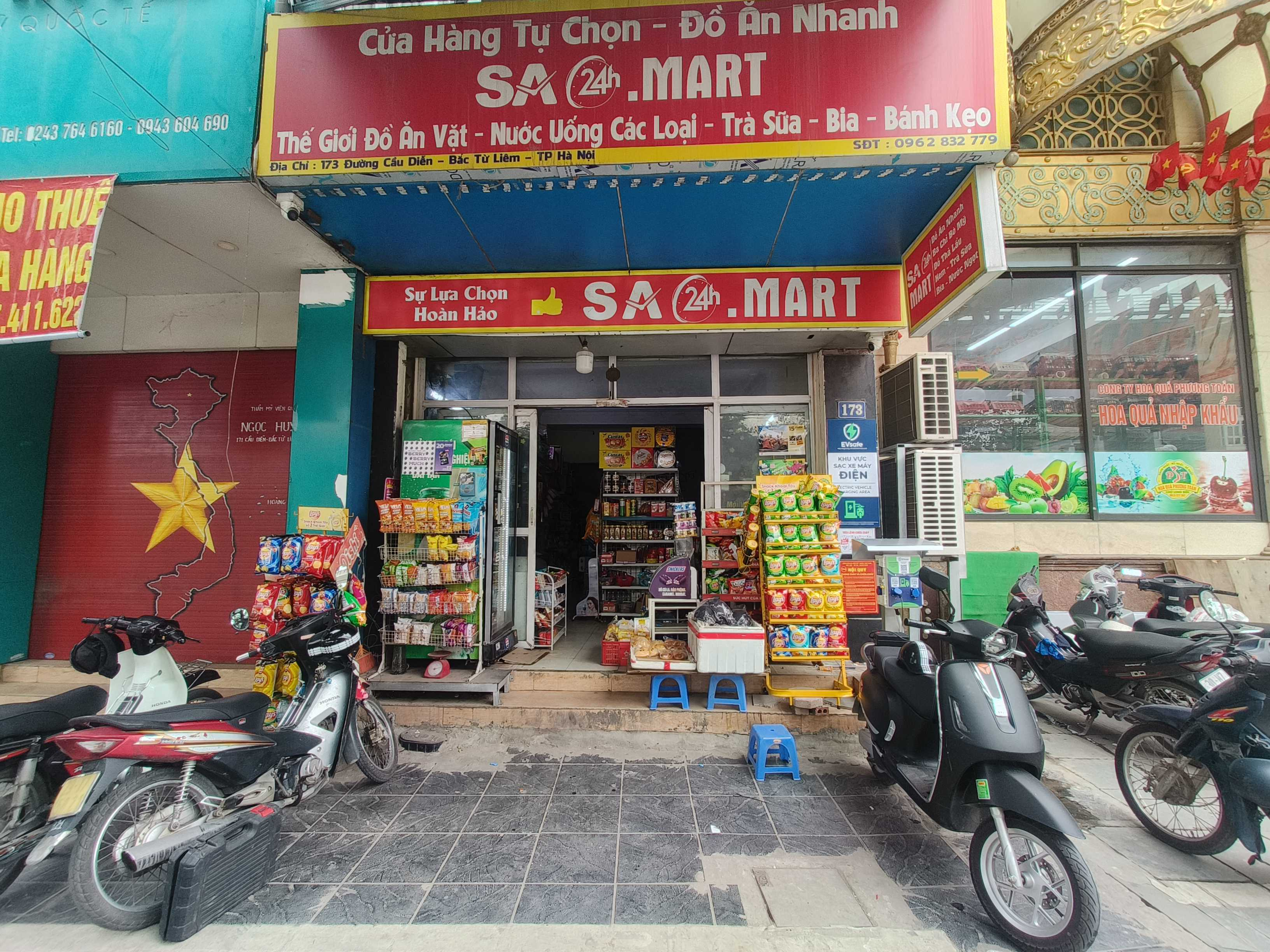 Trạm sạc Cửa hàng SA 24h Mart