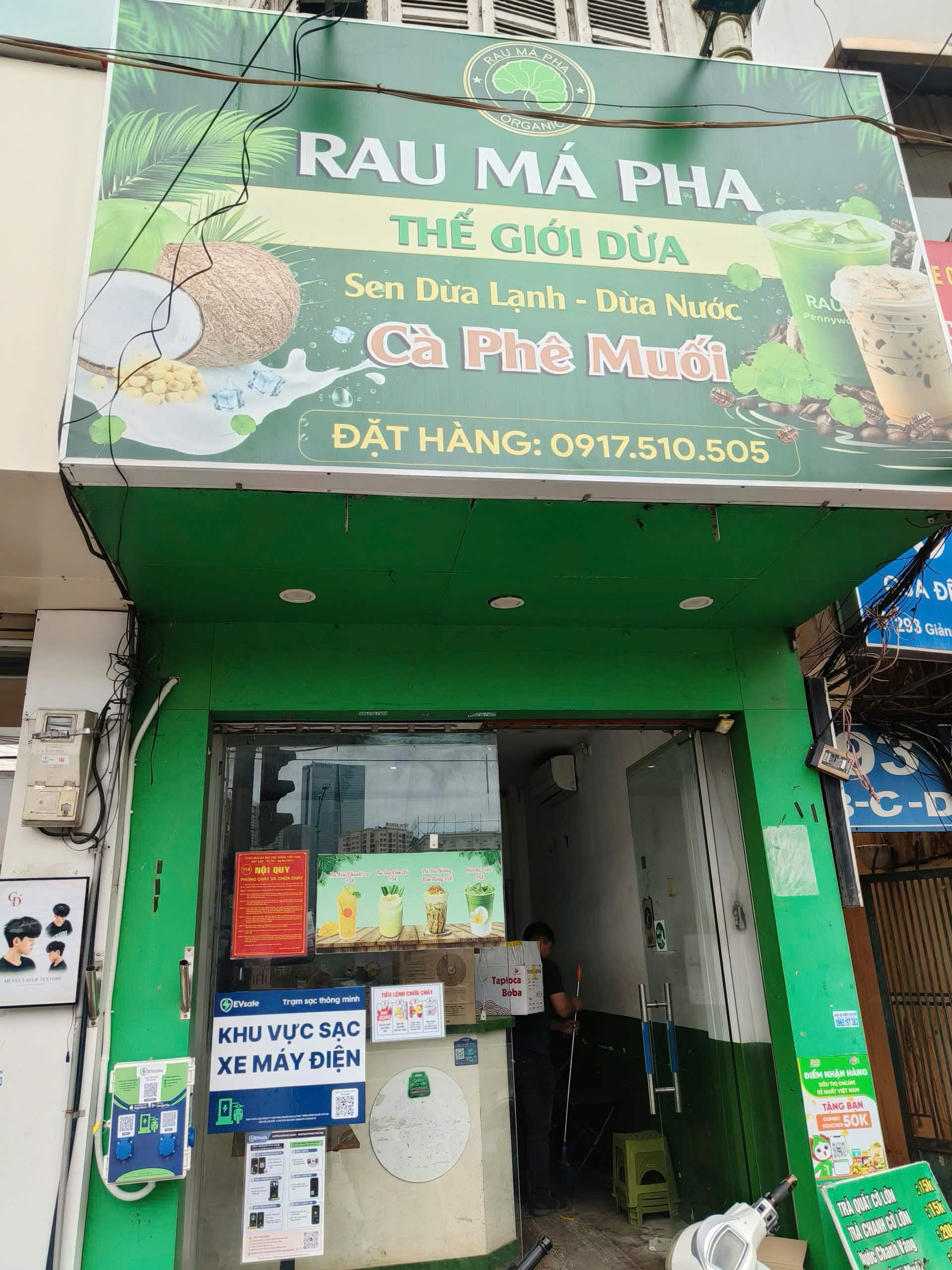 Trạm sạc Rau Má Pha