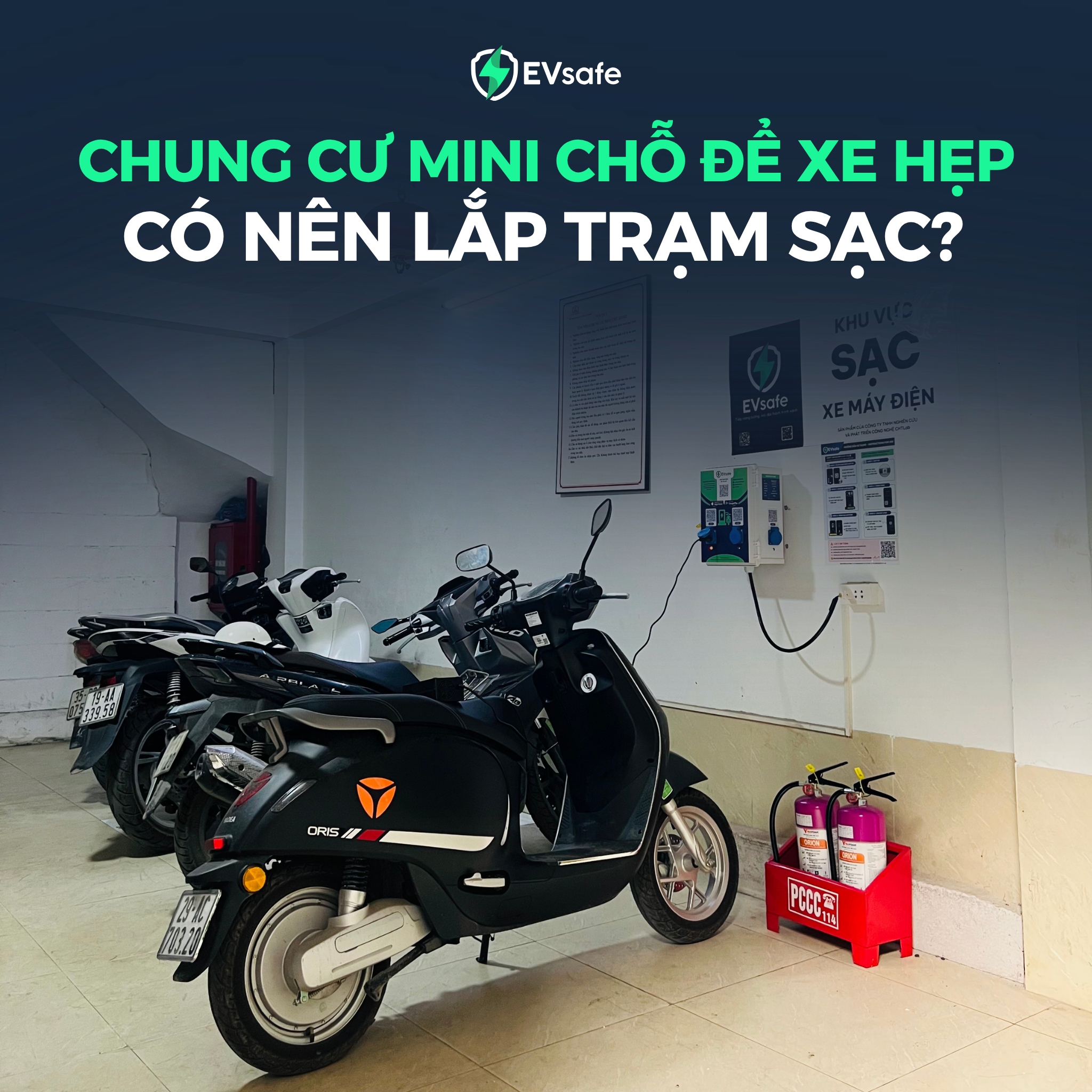 Chung cư mini có thực sự cần lắp trạm sạc xe điện?