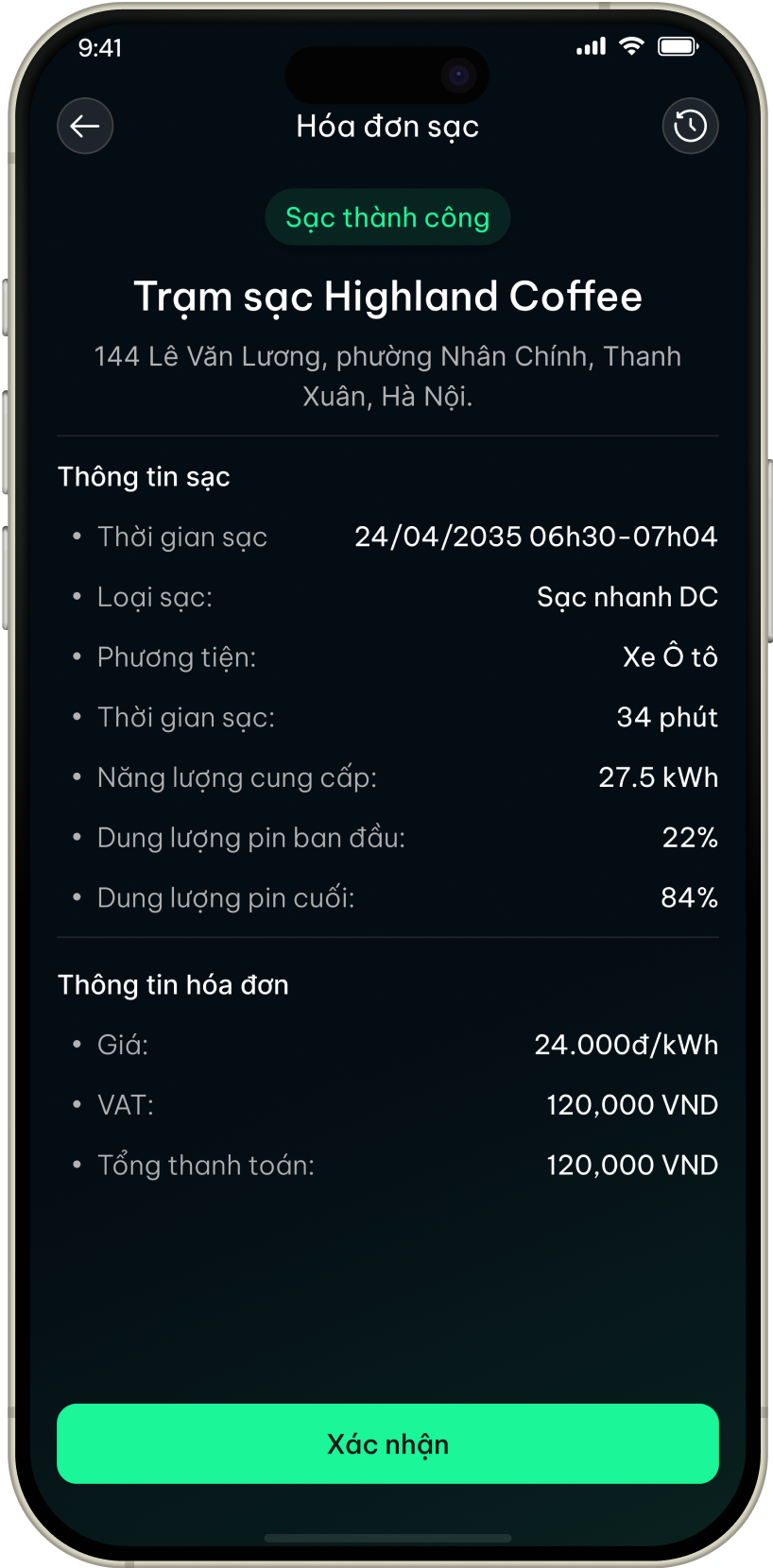 App EVsafe Partners - Quản lý